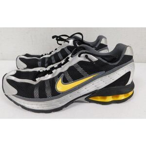 Nike REAX Running‎ Shoes Black Sneaks Trainers Men's 9